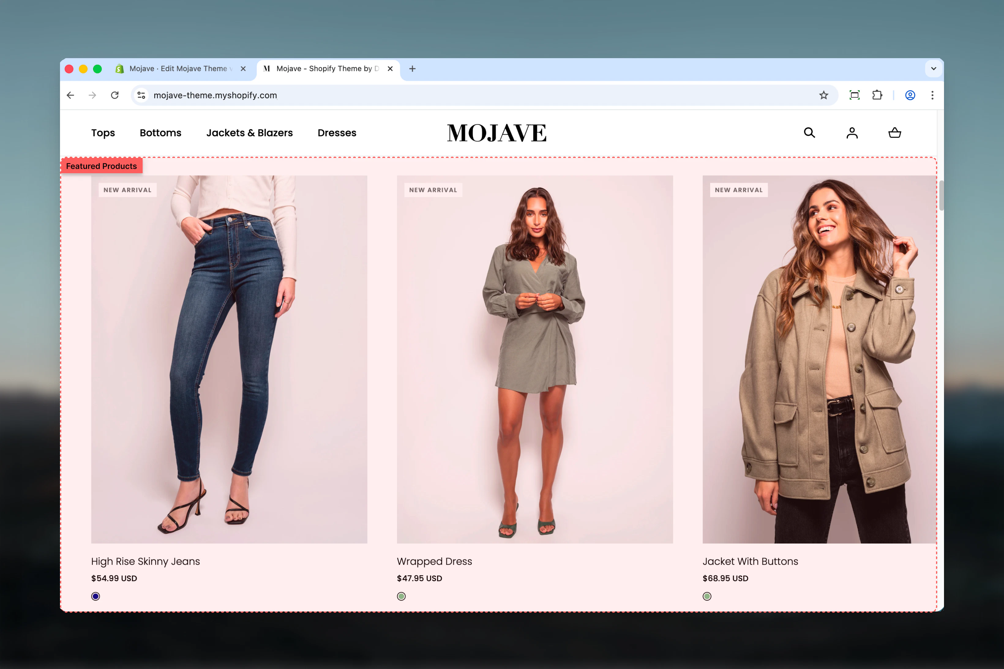 Featured Products Section