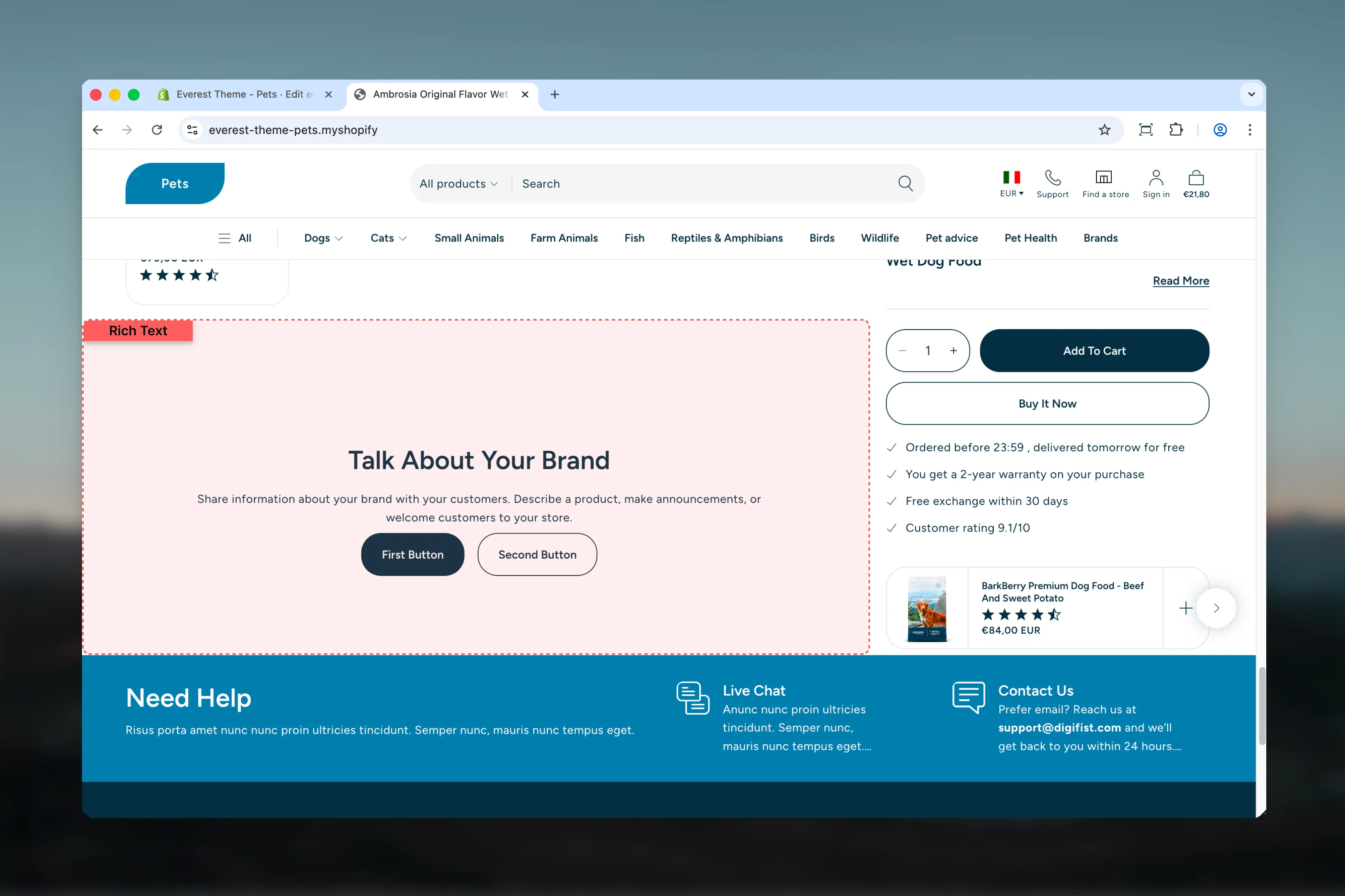Rich Text overview