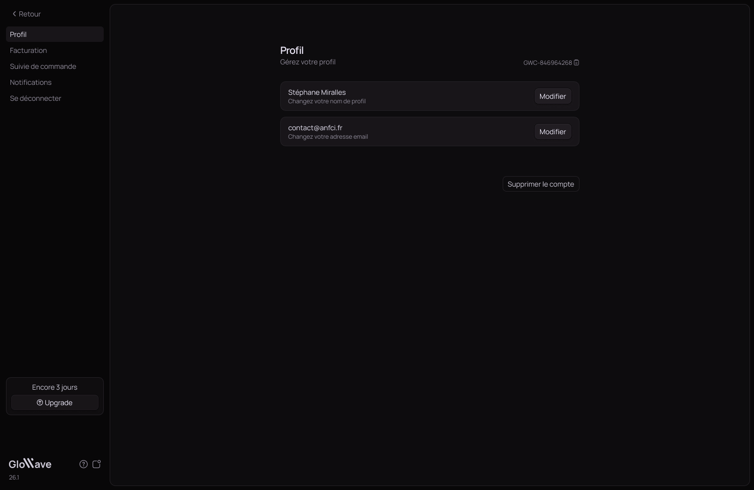 Mac Book Pro 14 Profil