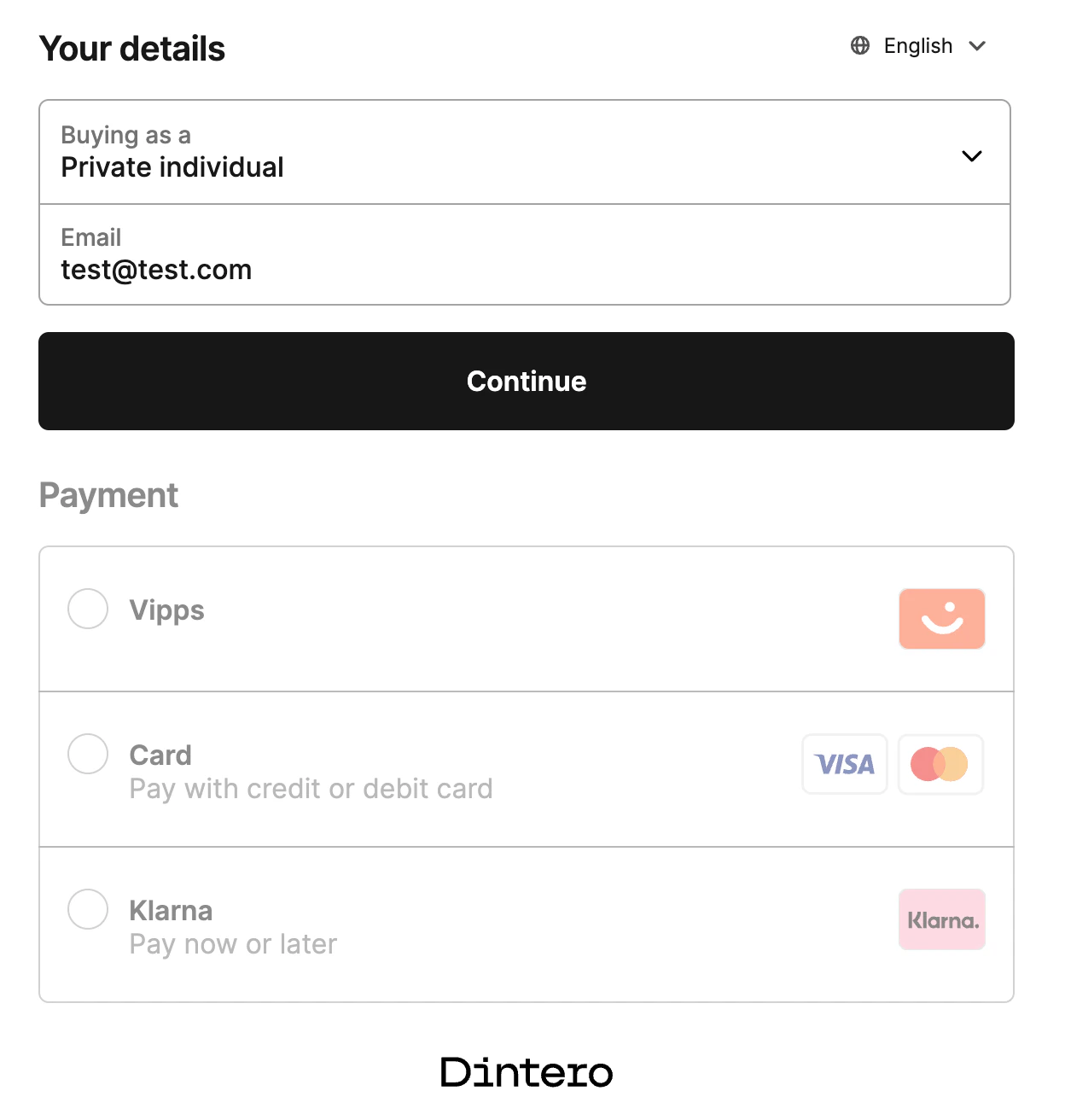 Embedded Checkout