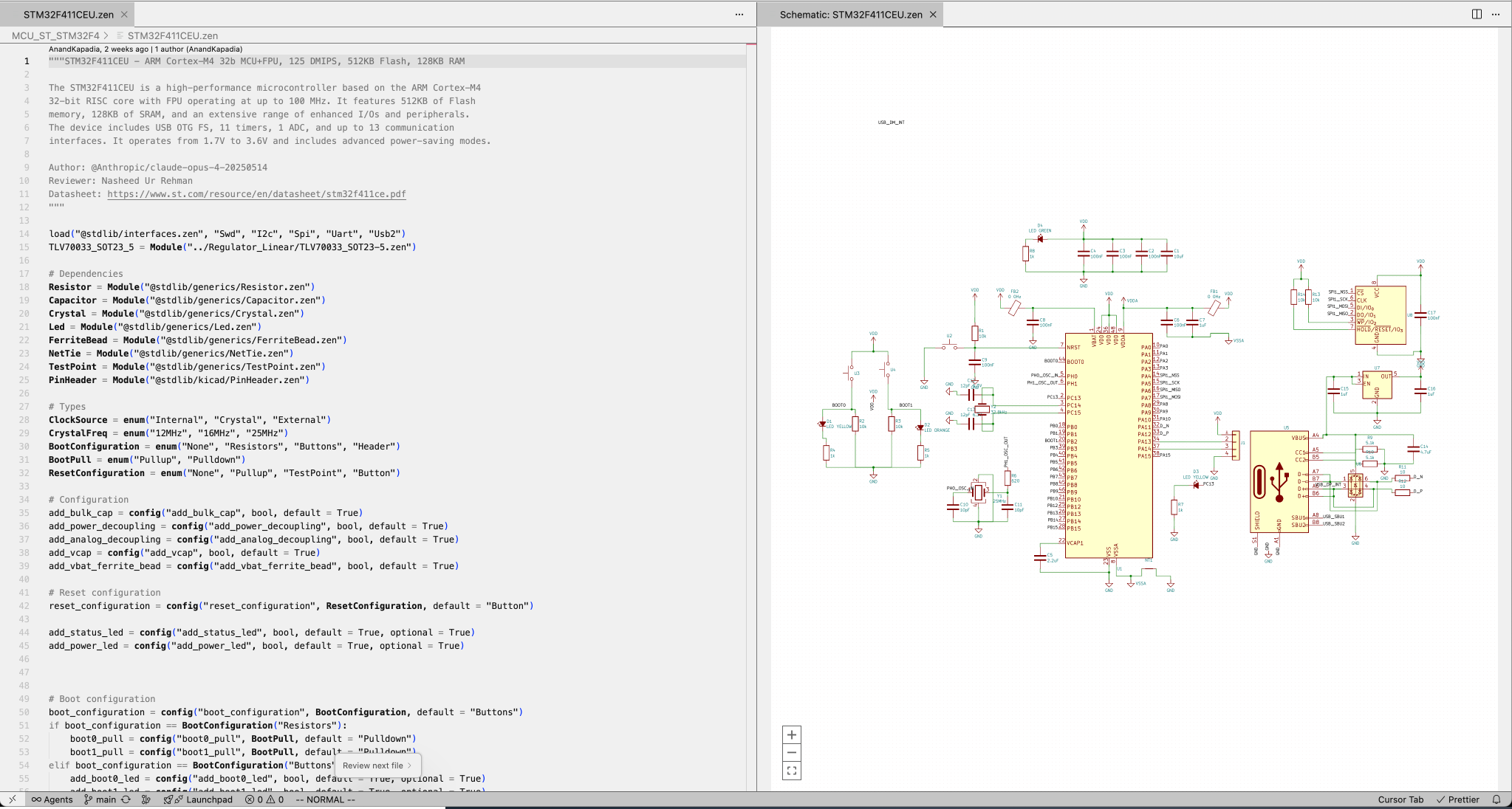 Light mode interface