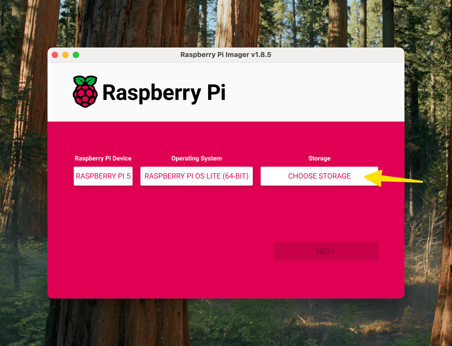 rpi-select-os