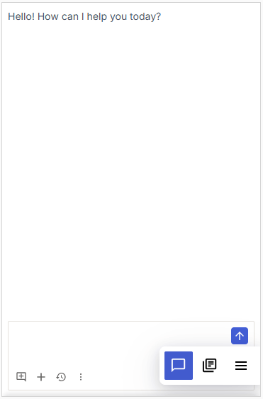 Dioptra Chat in the Word Add-in Dioptra Chat in the Word Add-in (dark theme)