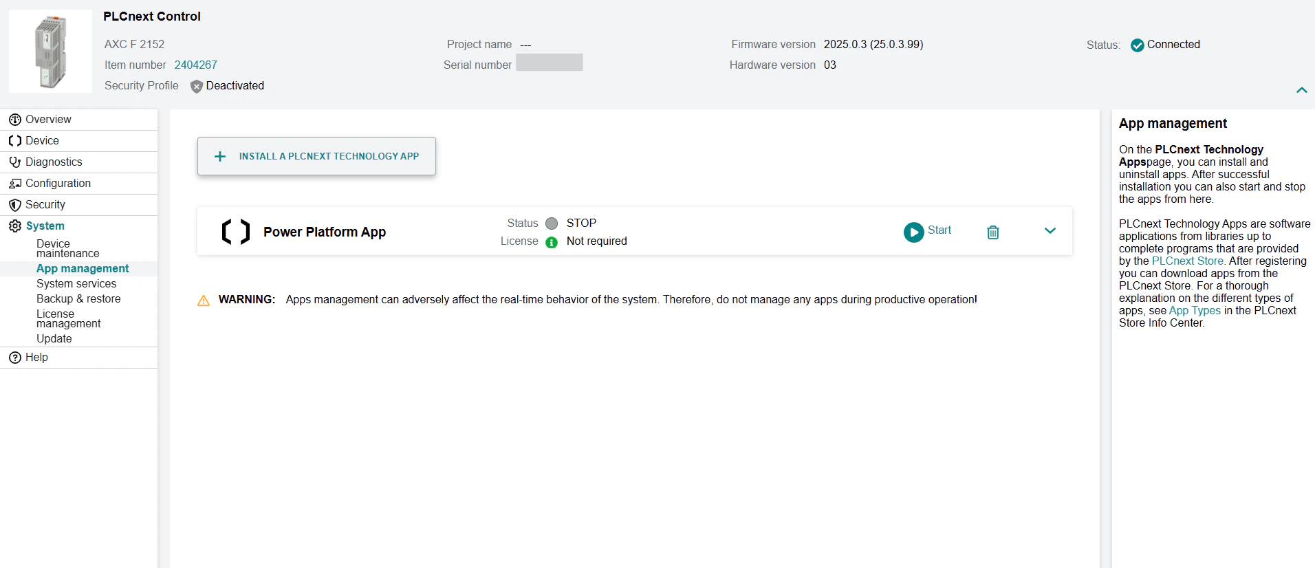 PLCnext Apps