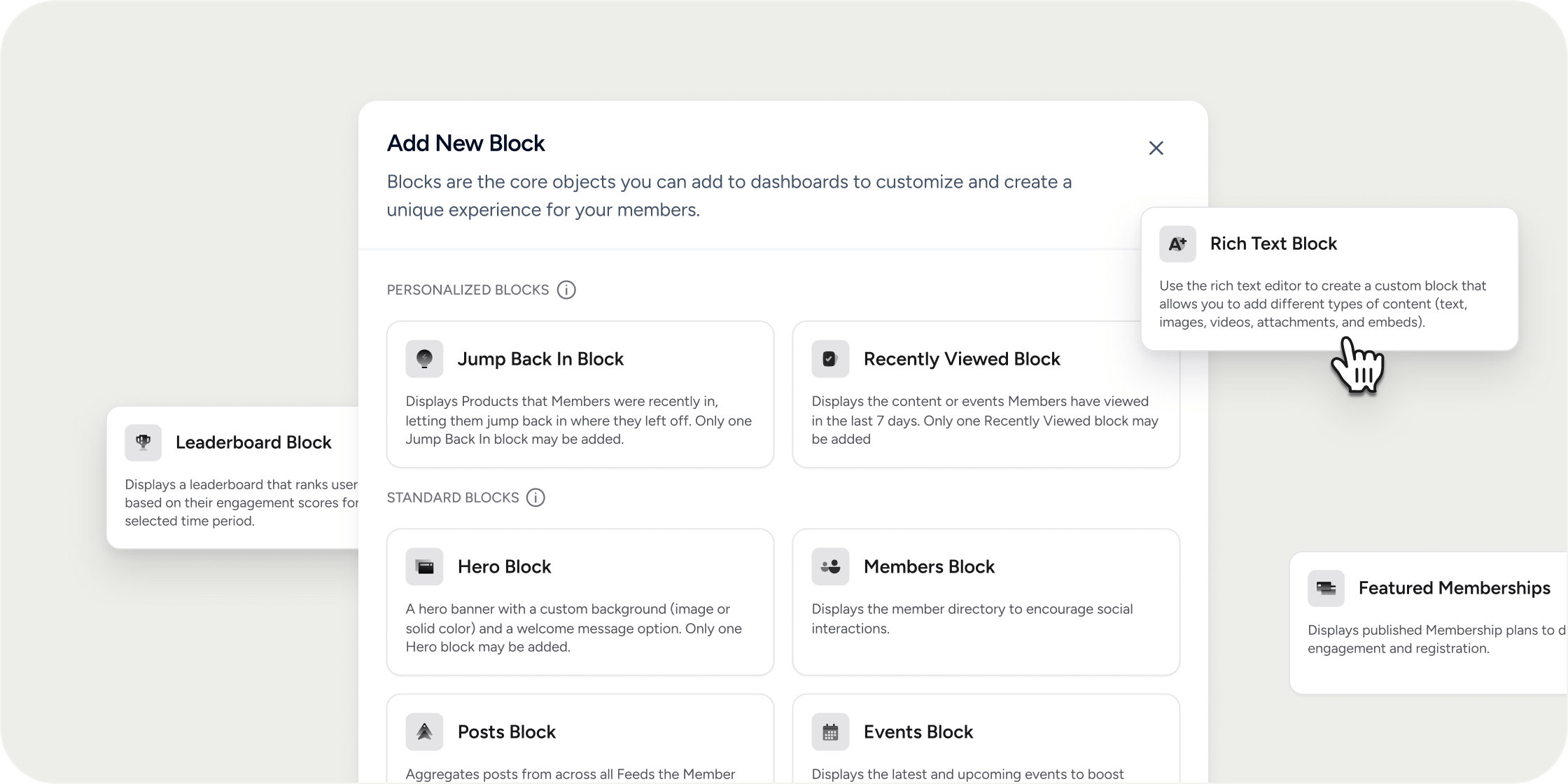 Blocks