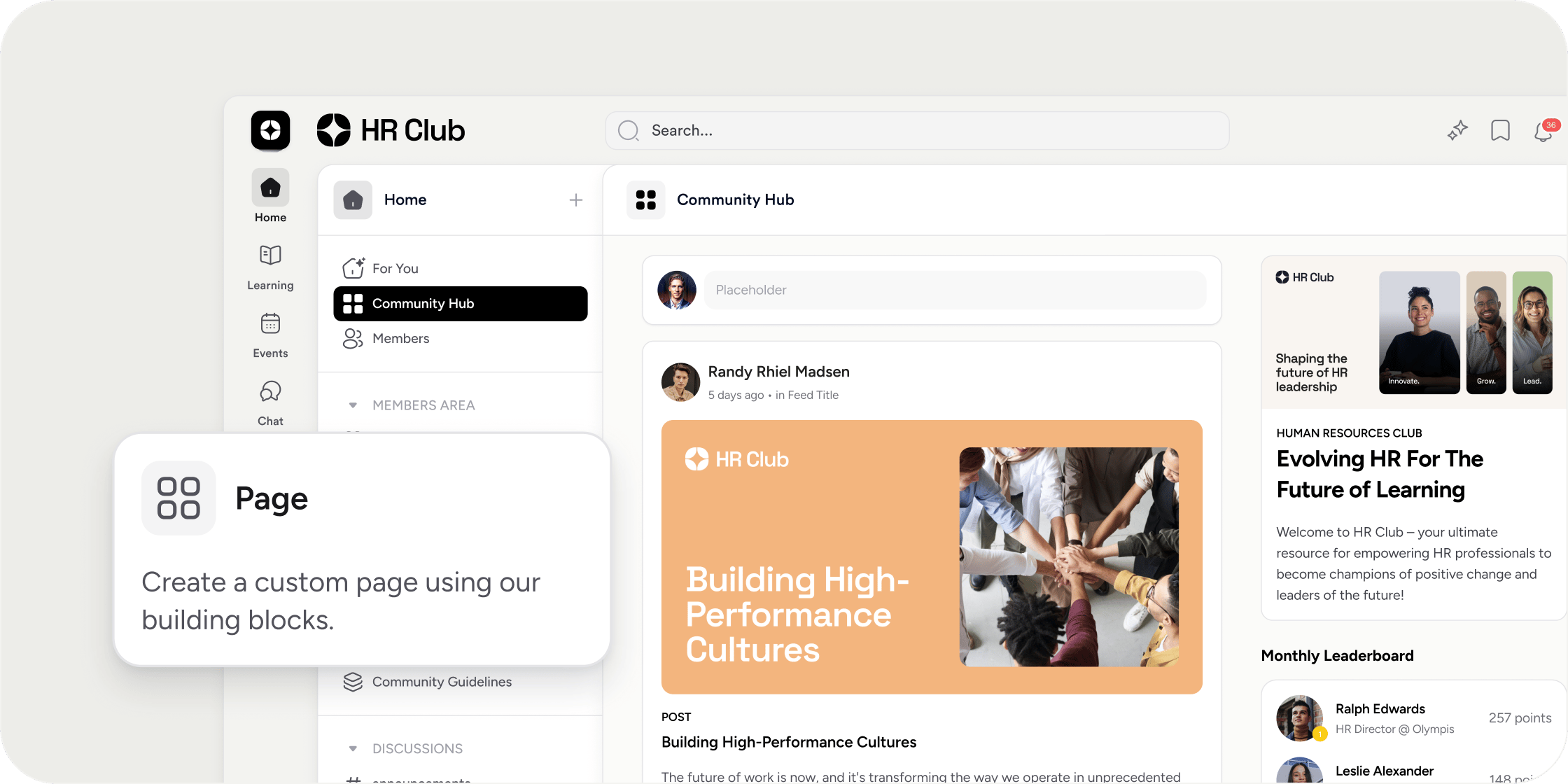 Custom Page