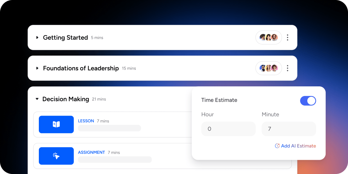AI Time Estimates KB