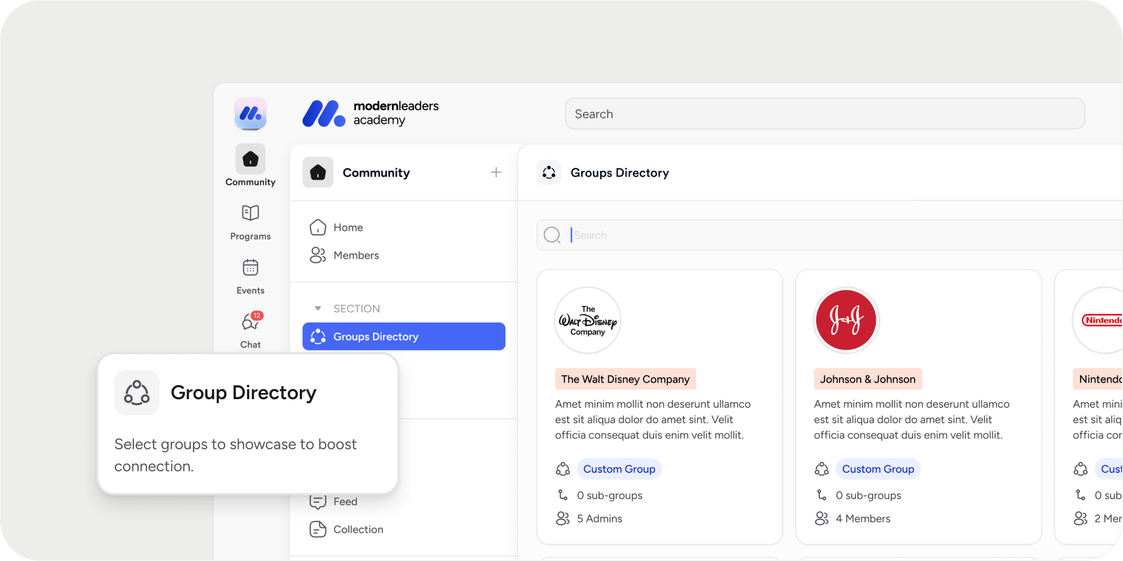 Group Directory