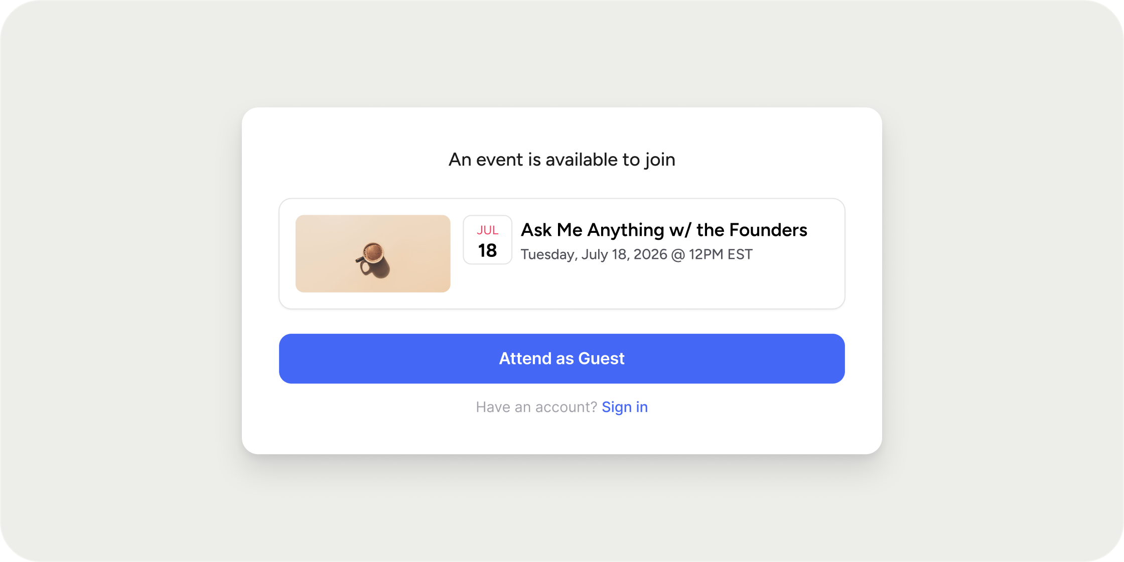 Guest Access