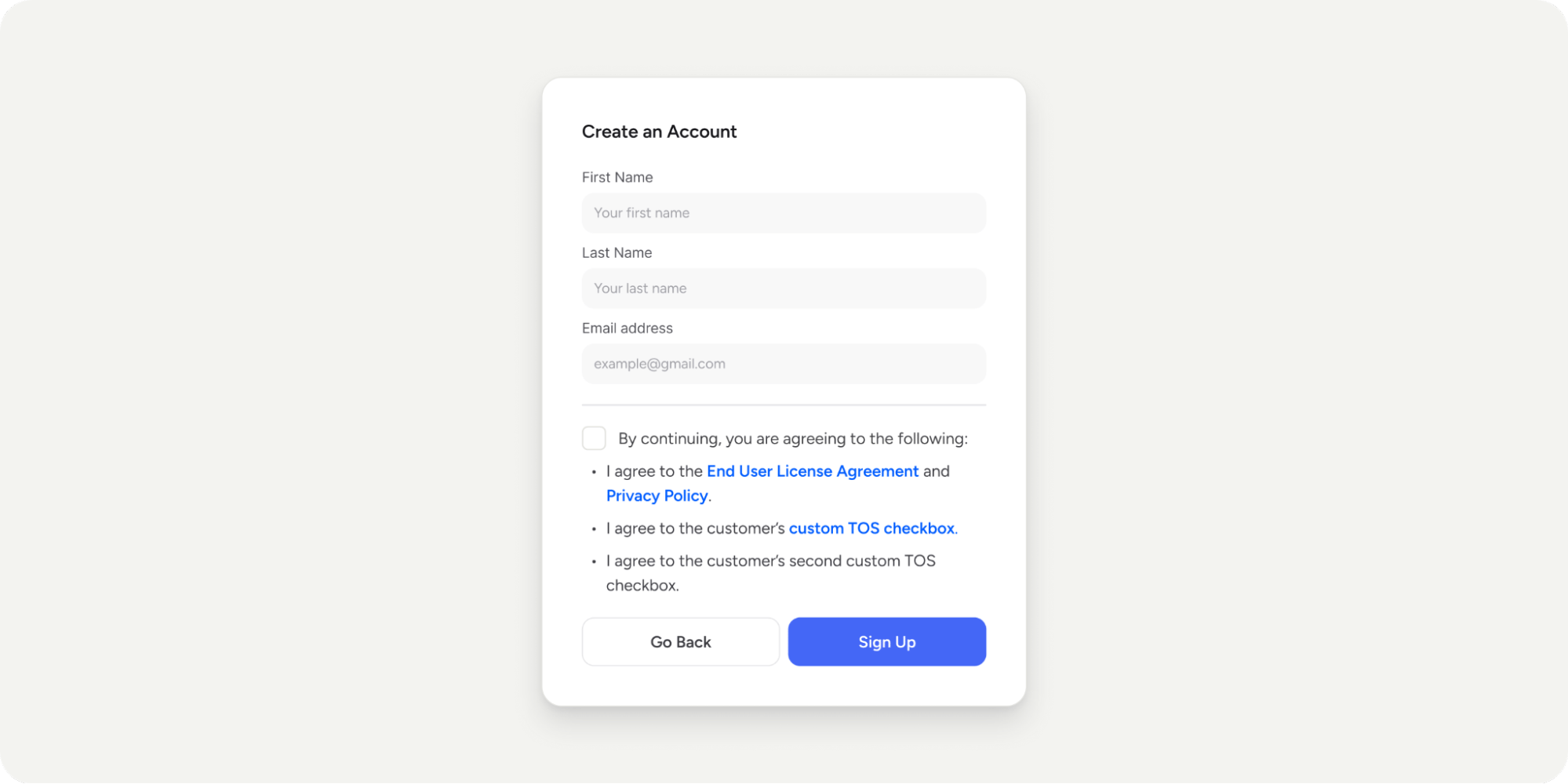 Member Registration