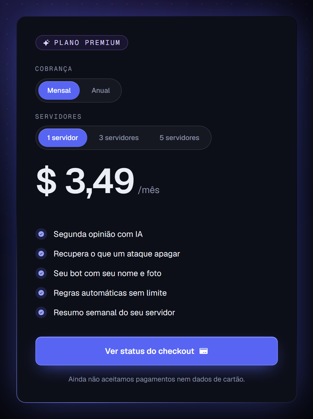 Planos do Premium do NextGen