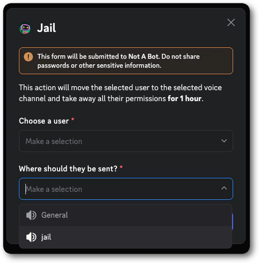 Example of a Text Display from the code below