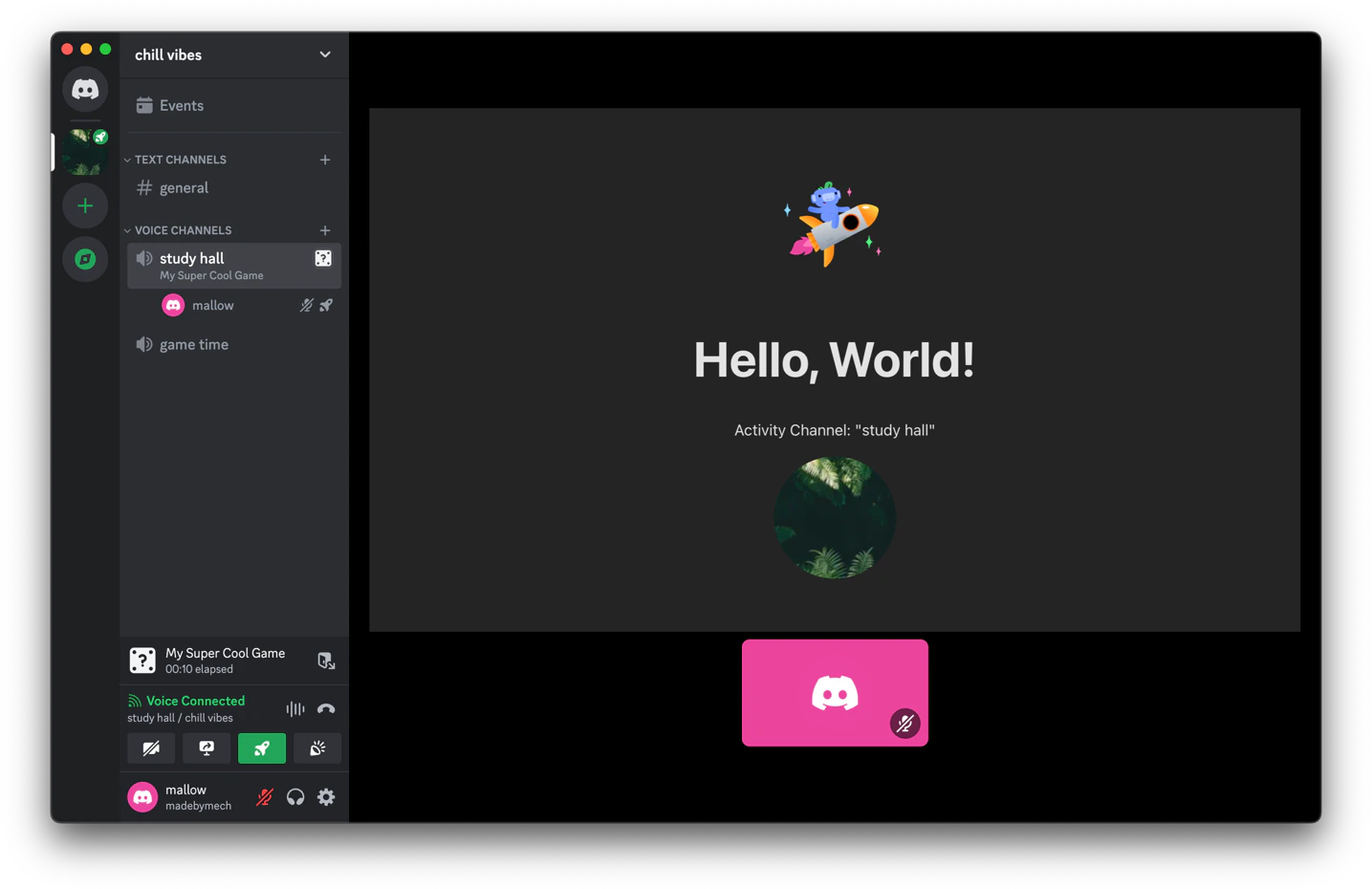 Building Your First Activity Tutorial