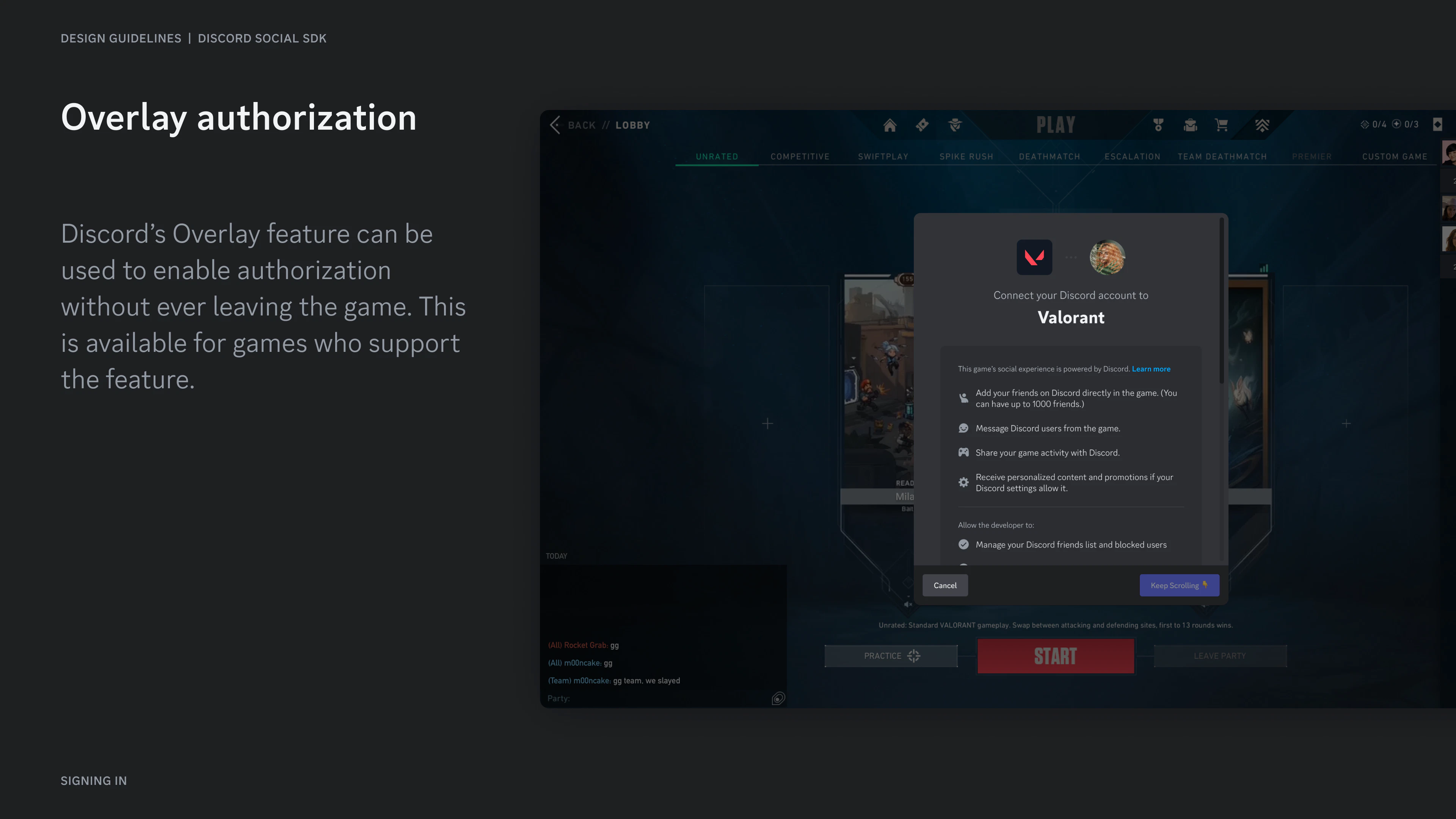 Overlay Authorization