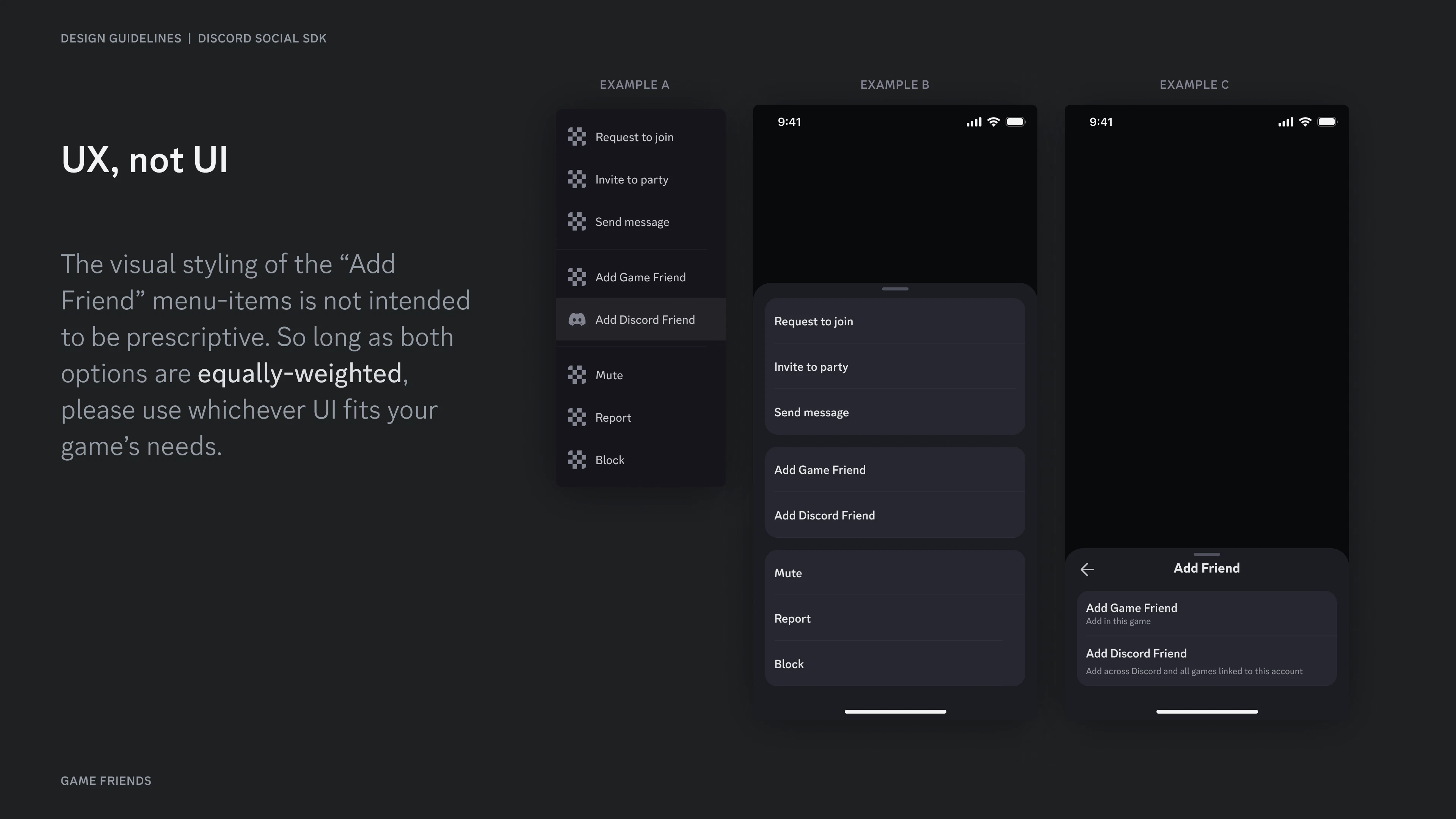UX, not UI