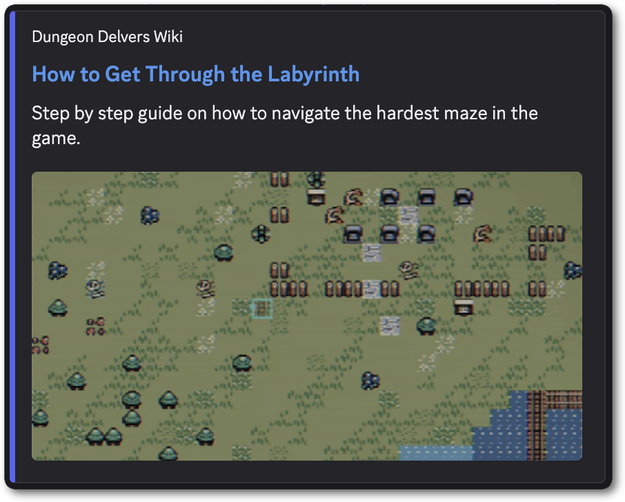 An embed link preview showing the example above