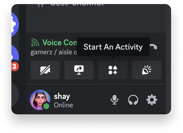 Running your activity