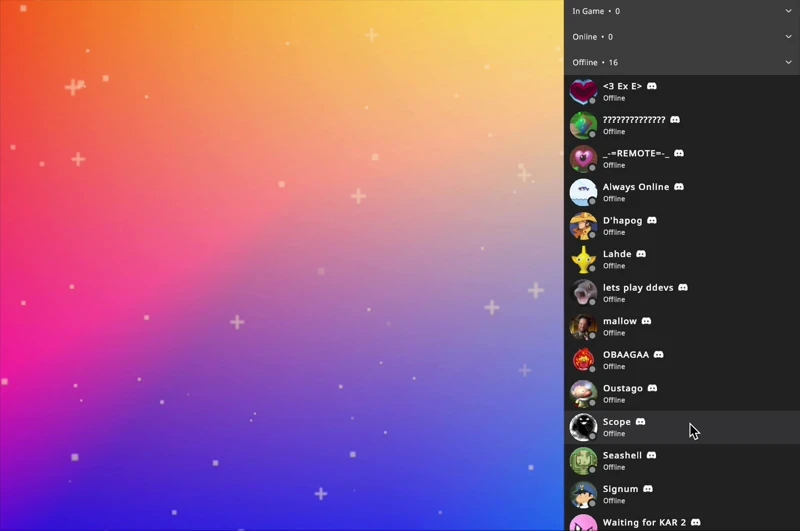 Video showing off the Unity sample with the Discord Social SDK