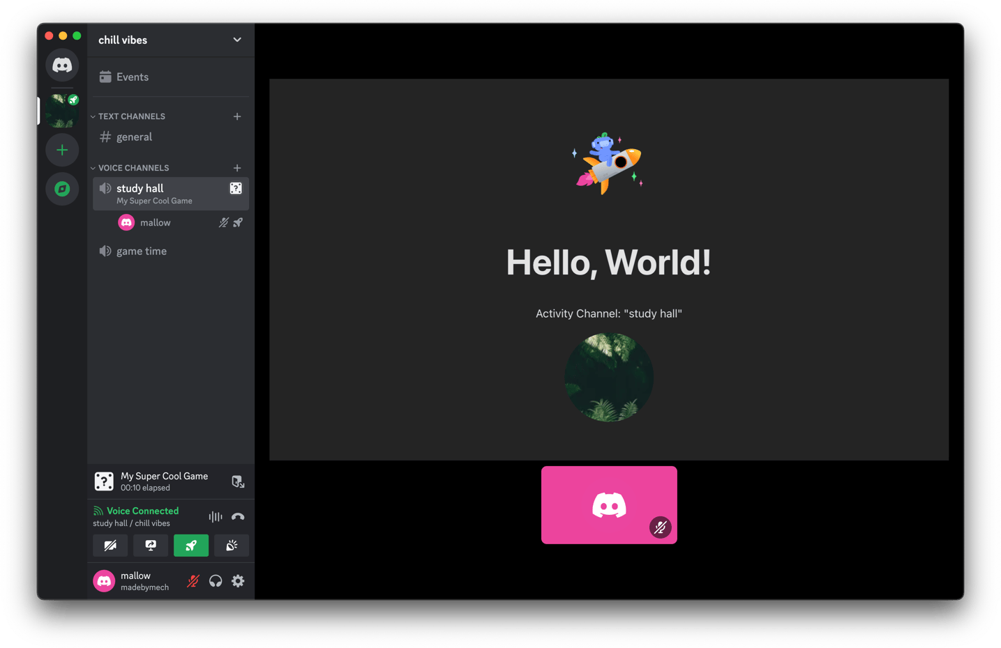 Building Your First Activity Tutorial