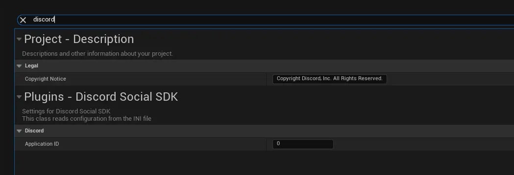 Unreal Engine Discord Application ID Setting