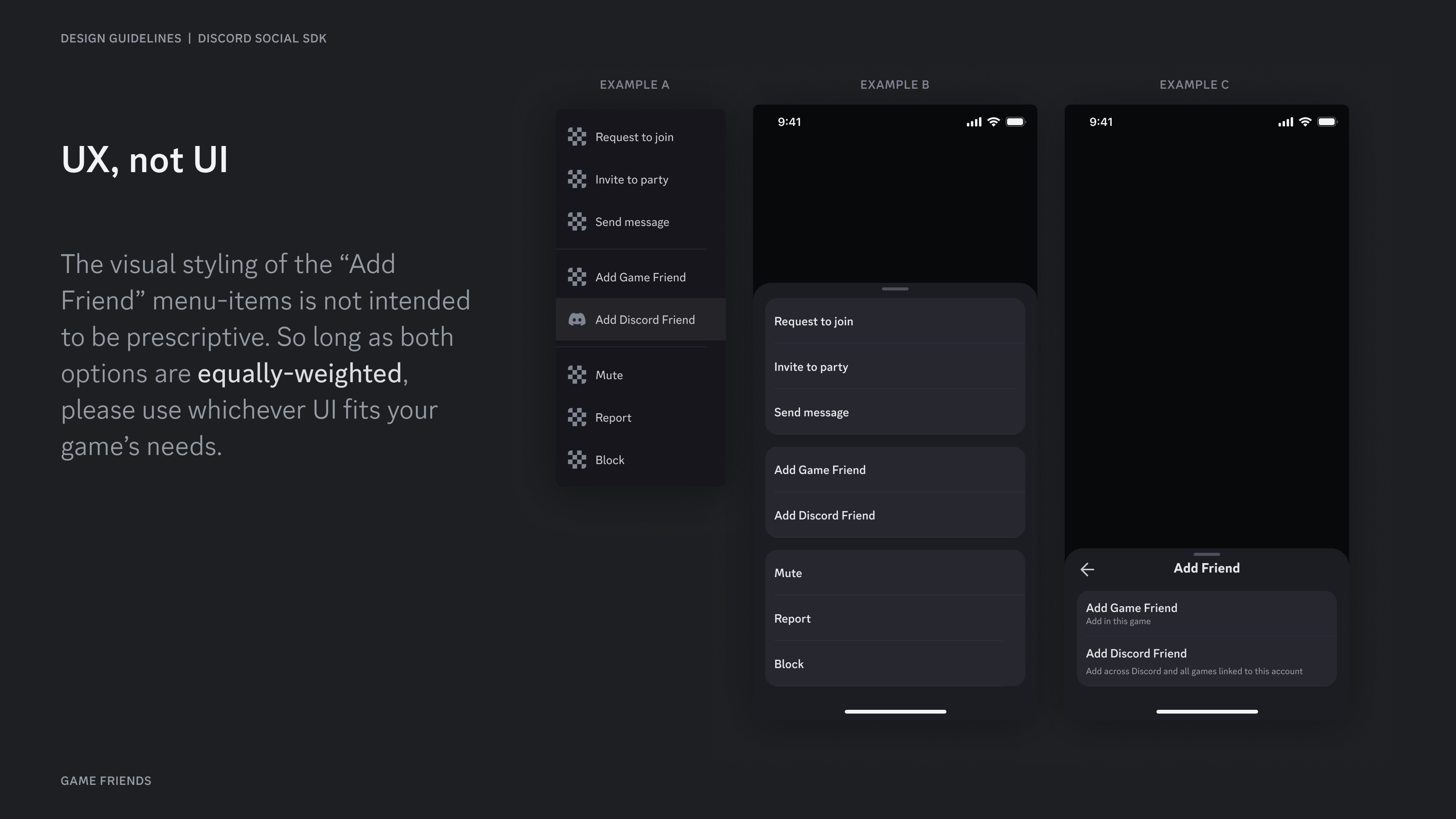 UX, not UI