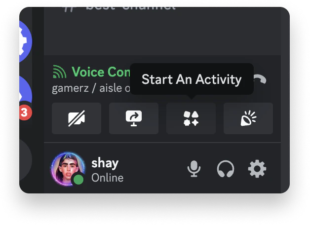 Running your activity