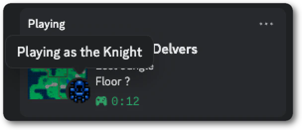 Rich Presence with images set that have tooltips on hover