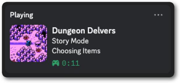 Rich Presence with an elapsed time counting up