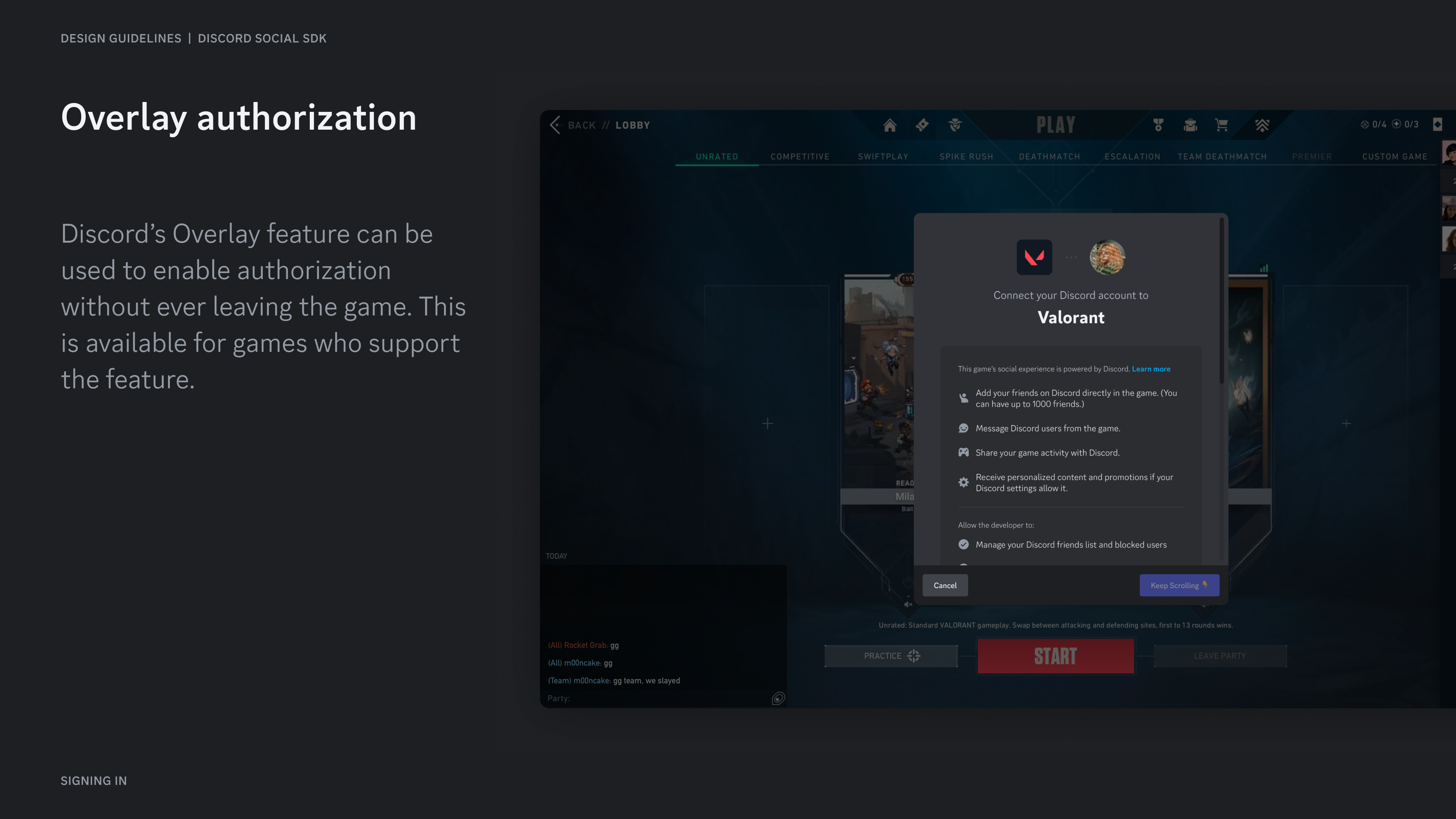Designing for Account Linking - Documentation - Discord