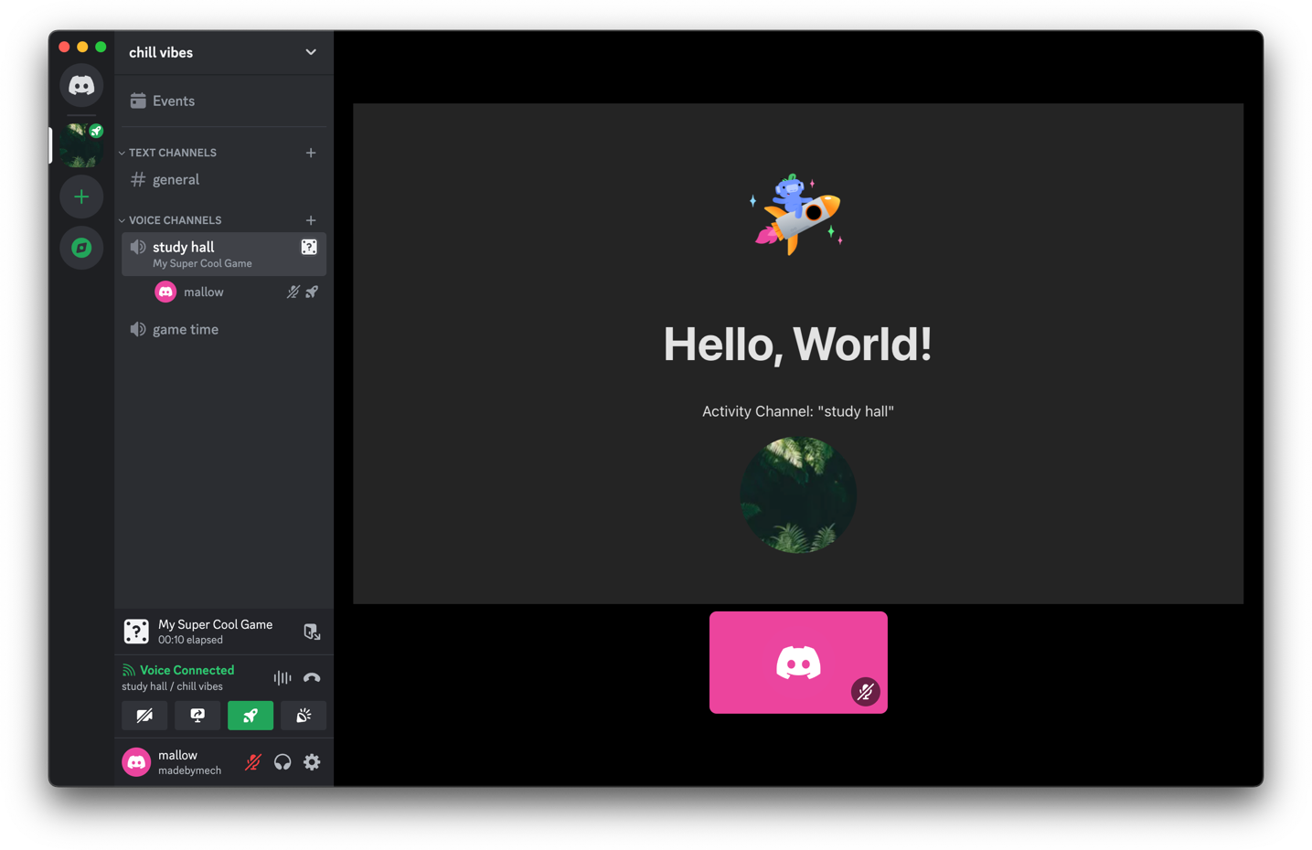 Building Your First Activity Tutorial