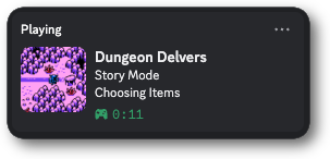 Rich Presence with an elapsed time counting up