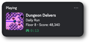 Rich Presence with details and state set