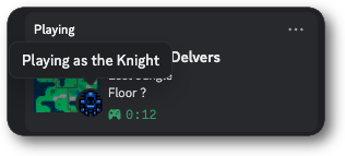 Rich Presence with images set that have tooltips on hover