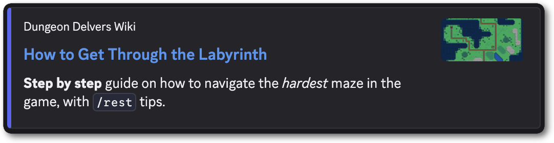 `og:type` set to `rich` example