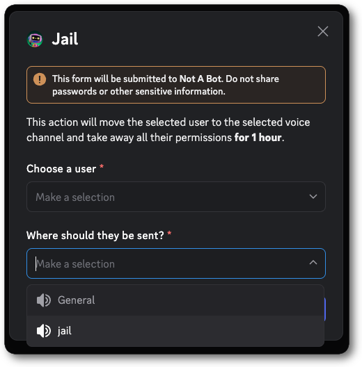Example of a Text Display from the code below
