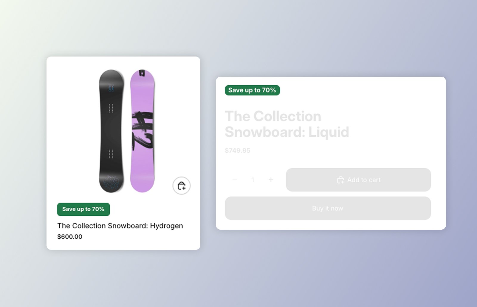 DKL Discount Badge component