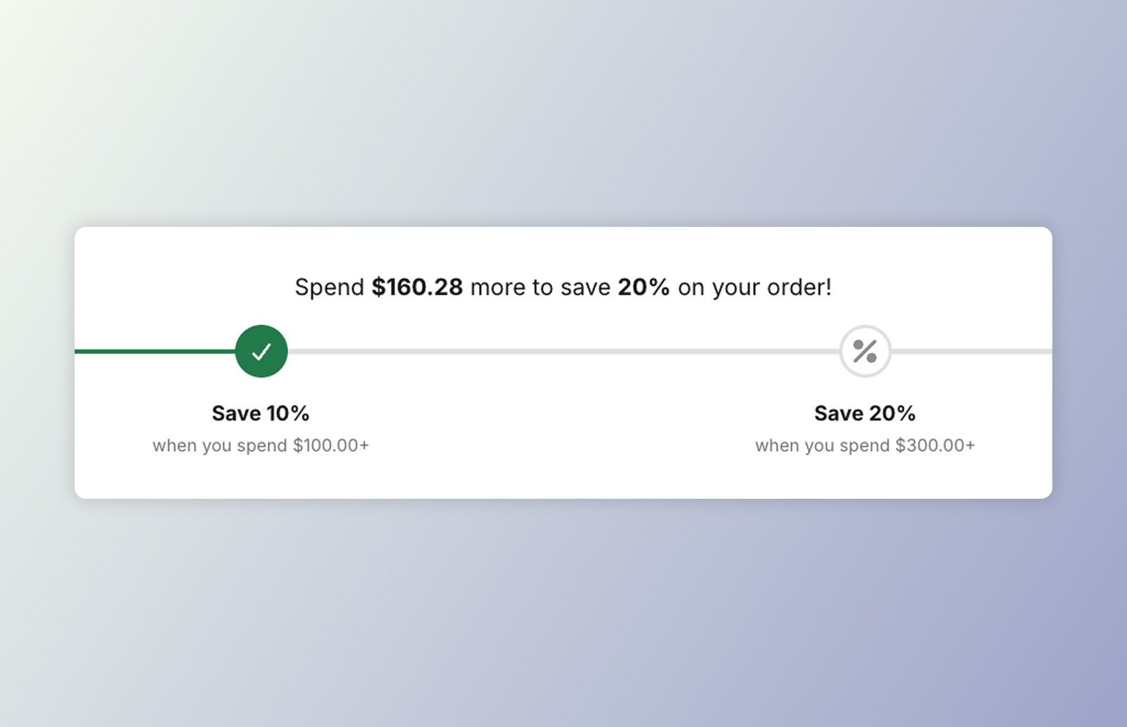 Image highlighting the DKL Order Goal component - layout: horizontal