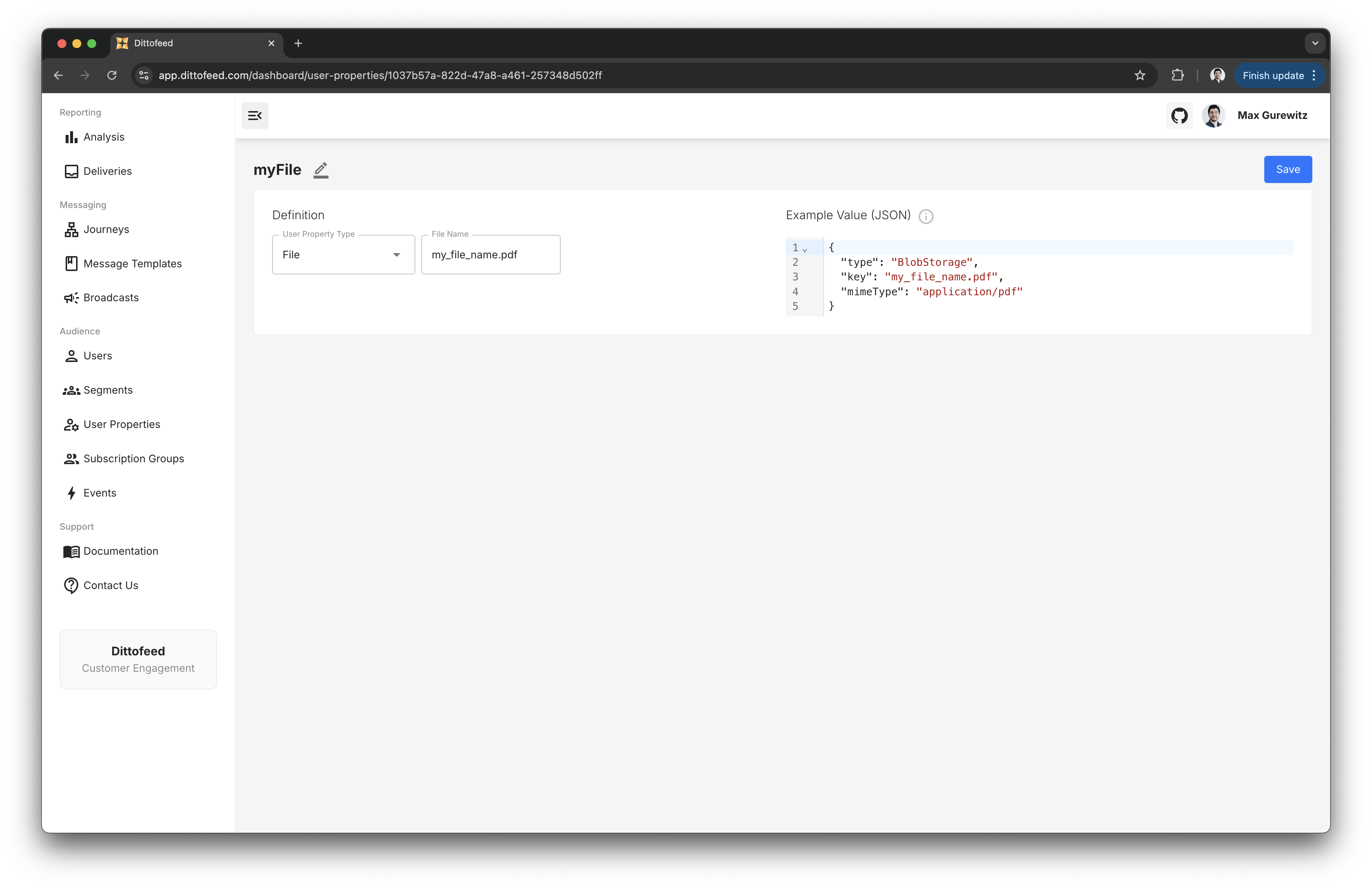 File User Property
