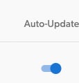 Diversion's Desktop App Workspace's Auto-Update Toggle