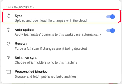 Diversion's Desktop App Pause Sync
