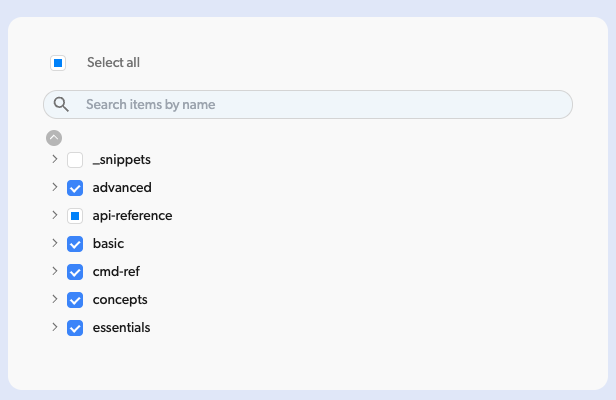 Diversion's Desktop App Confirm Selective Sync