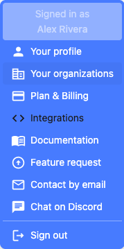 Drop Down Menu