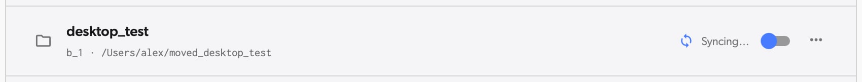 Repo is still syncing
