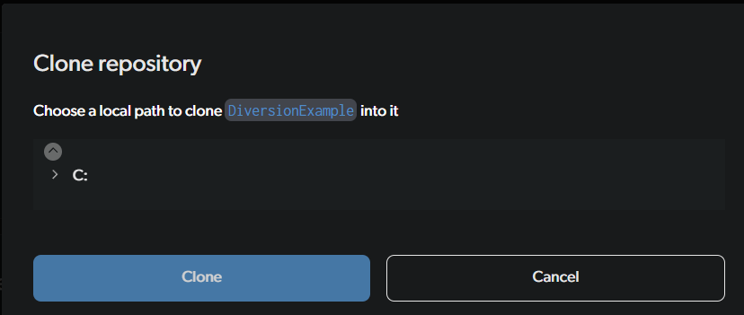 Clone a repo