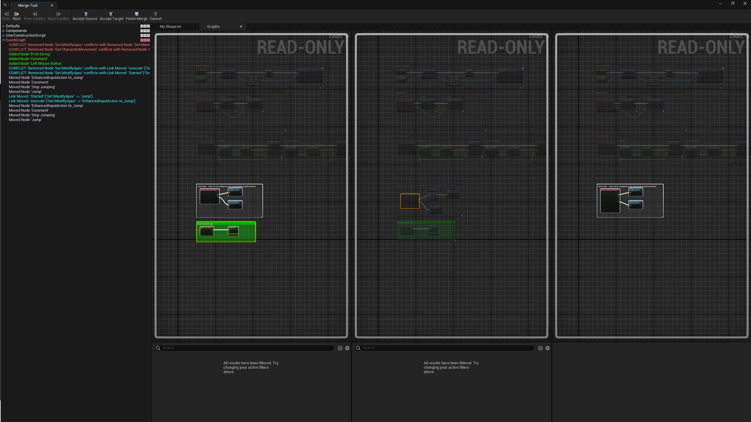 Merge window - after