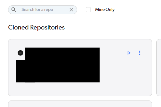 Resume sync