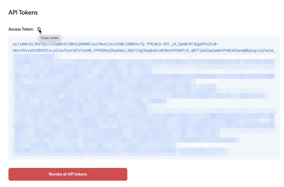 Generate Token