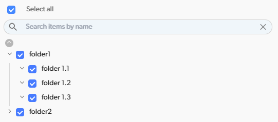 Selective Sync ui full