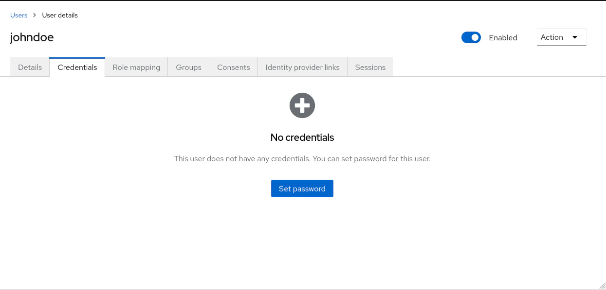 자격 증명 관리