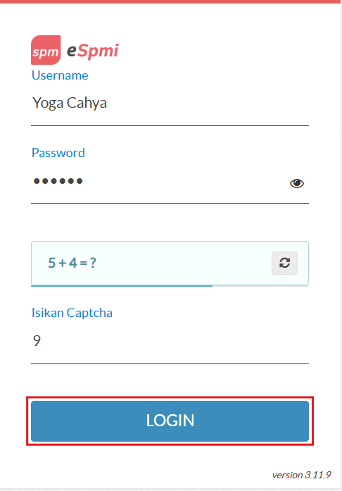 Klik Login Mataer